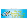 Jet Ski Panoramic Photo Hand Mirror (1.625" x 4.625")